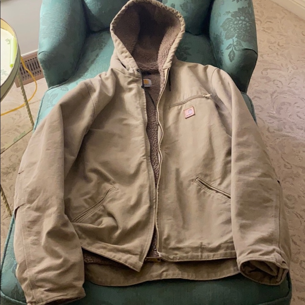 carhartt sherpa lined jacket